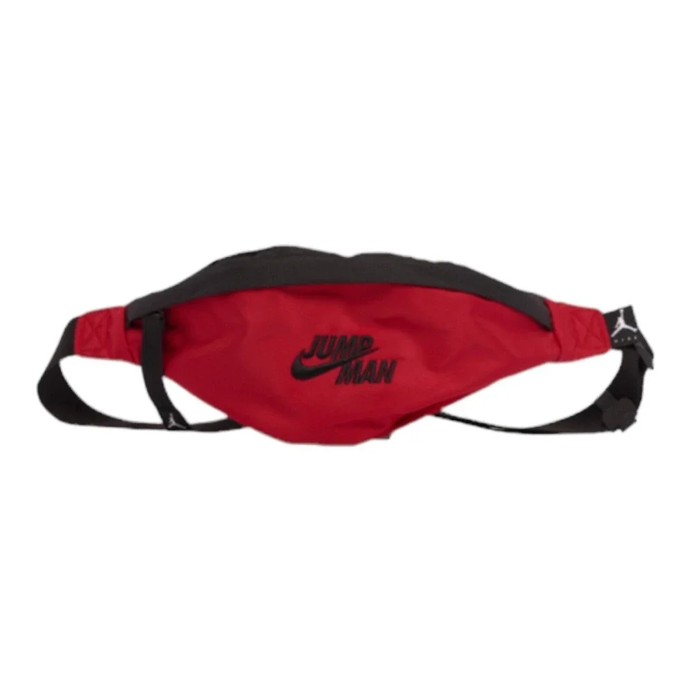 NWT Nike Jordan Jumpman X Crossbody Black & Red Fanny‎ Pack Bag
